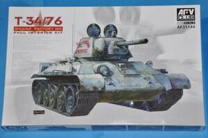 AFVクラブ ロシア軍 ソ連軍 T-34/76 戦車 1942・43年製 第183工場製 フルインテリア AF35144 メタル砲身付き AFV CLUB T-34 内部 エンジン