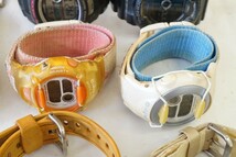 F1485 CASIO/カシオ G-SHOCK/Baby-G 腕時計 12点セット アクセサリー デジタル クォーツ 大量 まとめて おまとめ まとめ売り ジャンク品_画像6