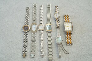F5 YSL/NINA RICCI/courreges и т.п. наручные часы торговых марок 7 позиций комплект кварц аксессуары женский много совместно . суммировать неподвижный товар 