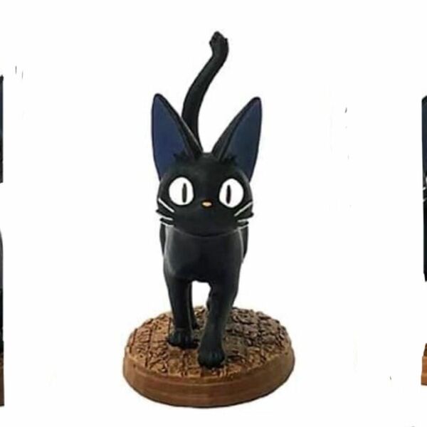 ジブリ　魔女の宅急便　猫　ジジ　フィギュア　ポーズがいっぱいコレクション　黒猫
