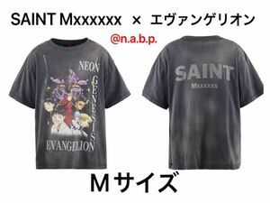 SAINT Mxxxxxx × エヴァンゲリオン ネオン グニシス Tシャツ Mサイズ