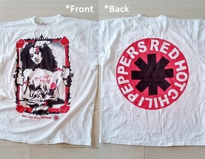 XL / RED HOT CHILI PEPPERS красный hot Chile перец смещение  Chile Mother's Milk материнское молоко частота Vintage стиль принт футболка новый товар 