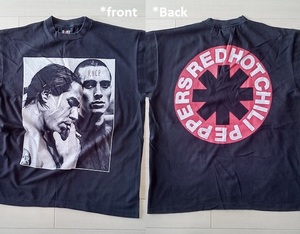 ★［ XL ］RED HOT CHILI PEPPERS RHCP レッドホットチリペッパーズ レッチリ バンド ビンテージスタイル プリントTシャツ *BIO 新品