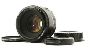 【美品】キャノン Canon LENS EF 50mm F1.8 II