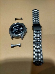 【ジャンク】SEIKO　セイコー　ソーラー腕時計　チタン　5K2J-0A10　軽量　バネ棒なし