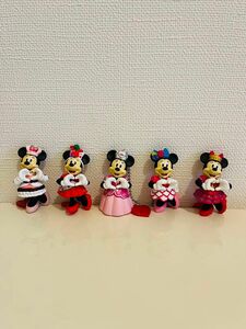 ディズニー フィギュア ミニー ガチャ カプセルトイ トータリーミニー　キーホルダー