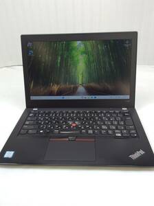 【Win11Pro】 Lenovo ThinkPad X280（20KE-SF2P00)　Corei3-8130U/メモリ８GB/SSD256G　中古 012802