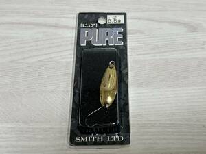 D ■■ 新品　スミス　ピュア　スプーン　3.5g　1個【ゴールド】SMITH ■■ P7.0515