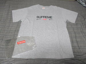 【1回着用・送料400円】Supreme Est. 1994 Tee Heather Grey L シュプリーム ヘザーグレー Tシャツ