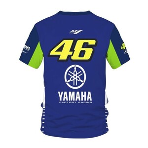 VR46 Rossi футболка / * размер : L* / материал : полиэстер MotoGP спортивная одежда спорт футболка домик мотоцикл одежда 