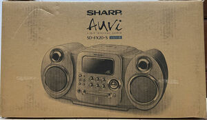 SHARP 1 bit MD CD система SD-FX20-S ( оттенок серебра )