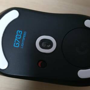 【中古】Logicool ロジクール G703 HERO LIGHTSPEED Wireless Gaming Mouse G703h 交換マウスソール付きの画像8