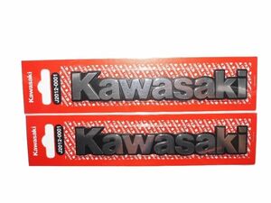 カワサキ純正部品 Kawasaki タンクエンブレム 左右セット クローム L J2012-0001 送料込 01-0143 