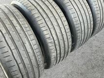 ハンコック　255/45R19 VENTUS S1 ｅｖｏ３　ｅｖ　Ｔ１　テスラ純正タイヤ　ｘ４本セット　７部山以上_画像3