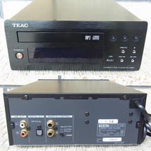 TEAC ティアック PD-H380 CDプレーヤー リモコン付き USB端子 ハイコンポ_画像2