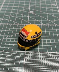 TRGre male type 1/10 F-1 McLAREN era Ayrton Senna helmet parts F103