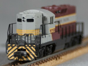 ”Atlas GP-7 ＃48012 Canadian Pacific ＃8411　/ 動作確認済　ライト点灯　ケース付 / アトラス カナディアンパシフィック　Nゲージ