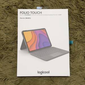 未使用品 iPad Air 第4世代 FOLIO TOUCH logicool ロジクール iK1094BKA キーボードケース トラックパッド Smart Connector 