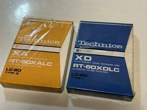  ultra rare Technics L cassette tape LC-60 2 kind unopened ②