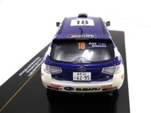 ixo/イクソ 1/43 SUBARU/スバル Impreza/インプレッサ R4 2011 T.Arai/M.Anthony Rally Hokkaido Winner KBI060/60サイズ_画像4