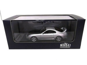 MARK43 Post Hobby 1/43 TOYOTA/トヨタ Supra/スープラ 3000 Twincam24 Two Eay Twin Turbo RZ/ツインターボ（JZA80）Silver Metallic/60