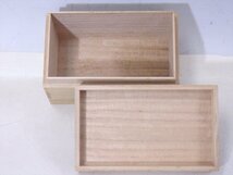 ★総桐【茶通箱　紙箱入り】サイズ：16.6×10×高さ10.5cm　茶道具 茶器_画像5