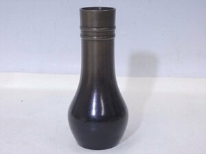 ★セール！【銅製杓立】重さ500グラム　直径7.7×高さ17.2cm　茶道具 茶器