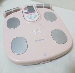 R321 TANITAtani Takara da scan weight body composition meter scales HBF-356 pink hell s meter black 