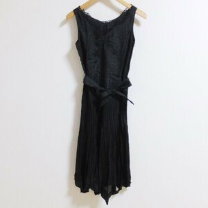 P358　COMME CA DU MODE　コムサデモード　ブラック　ワンピース　ドレス　小さいサイズ　5　【メ便】