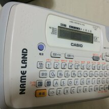 U857　CASIO　カシオ　ネームランド　KL-P30　ラベル　アダプター付属_画像3