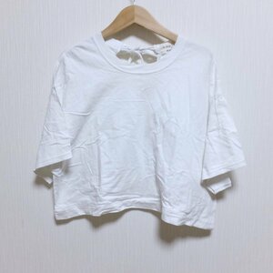 s601 les Briqu a braque × BEAMS BOY white cut and sewn pull over short sleeves Beams Boy [me flight ]