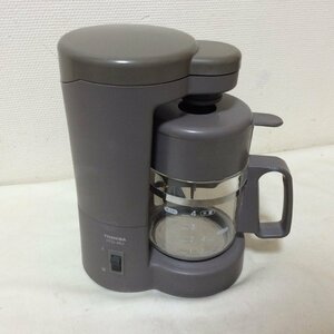 U874　東芝　TOSHIBA　コーヒーメーカー　HCD-4BJ　カルキがぬけて旨いコーヒー　浄水　ドリップ式　