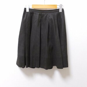 Q022　23区　こげ茶　秋冬　スカート　小さいサイズ　32　【メ便】