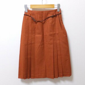 Q024　23区　オレンジ　スカート　小さいサイズ　32　【メ便】
