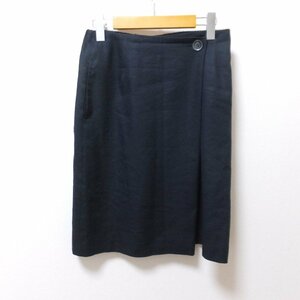 Q023　23区　ブラック　巻きスカート風　スカート　小さいサイズ　34　【メ便】