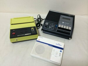 U883 sound . machine repeat card player cassette tape recorder set sale Junk SONY... retro [ including in a package ×]