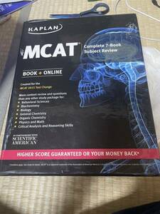 KAPLAN MCAT complete 7-Book Subject Review