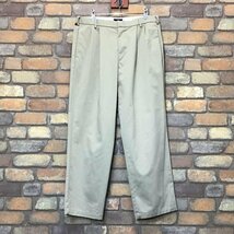 BP2-815【175cm普通体型】USA買付★良品【DOCKERS ドッカーズ】薄ベージュ カラースラックス【W34 メンズ L】ワイドパンツ ワークパンツ_画像4