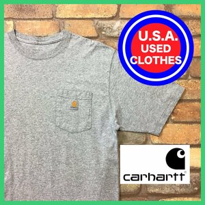 ME12-125 ★ USA Direct Import ★ [Carhartt Carhart] Футболка с логотипом с логотипом One Point.