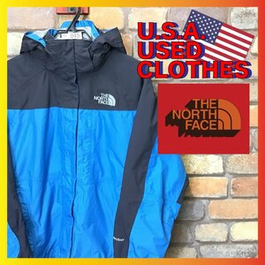 ME7-045★USA正規品★耐水・防水【THE NORTH FACE ザ・ノースフェイス】HYVENT ナイロン マウンテンパーカー【レディース S】ターコイズ