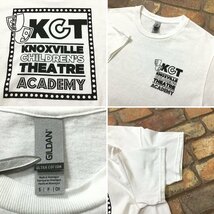 ME11-188★アメリカ買付商品★状態良好【人気のホワイトTシャツ】両面プリント 半袖Tシャツ【メンズ S】白 白T 2フェイス 小さめ_画像5