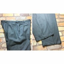 BP3-132【USA古着 haggar】GOODシルエット グレーカラー ワイドパンツ【モデル175cm】【W38 メンズXL】大きいサイズ 濃灰色 Y2K アメカジ_画像9