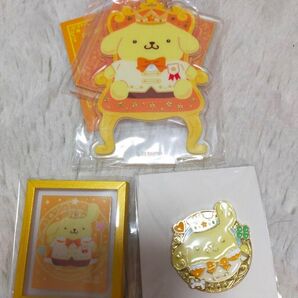 ポムポムプリン アクスタ ピンズ マグネット サンリオフェス