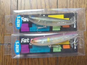  Sam lure zfato Sam Jr 2 piece set unused 