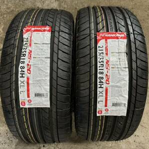 NANKANG ナンカン NS-20 試し履き外し 新品　バリ山　215/35R18 2本