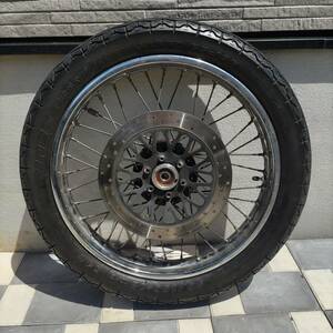  Glass Tracker NJ4BA(2005 year ) front wheel, tire set 