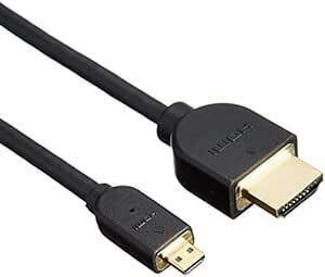  Elecom micro HDMI cable 1.5m 4K × 2K correspondence black CAC-HD14EU15B