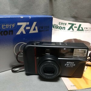 [シャッター他確認済] Nikon TW ZOOM ピカイチ コンパクトフィルムカメラ 現状品