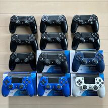 PS4 純正 コントローラー 12個 まとめて_画像1