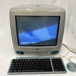 【Apple】iMac G3 リム Mac OS X 10.0.3 動作確認済 中古品 デスクトップPC （4053113）